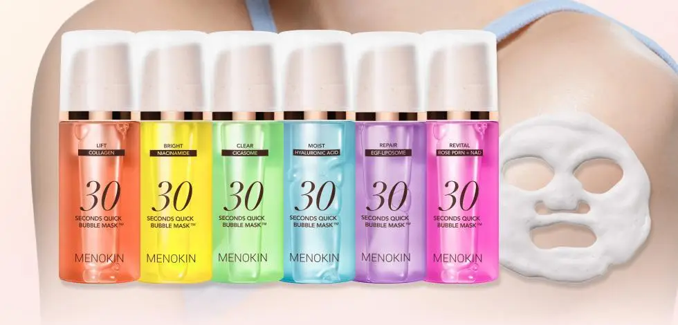 [30ml 추가증정/원조버블팩]메노킨 30초 퀵 버블 마스크 95ml 6종 중 택1 상세페이지 13